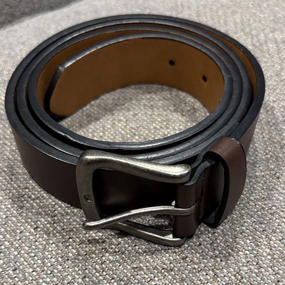 Dickies Men's Brown Leather Belt - Picture 1 of 7